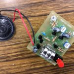 完成した電子工作
